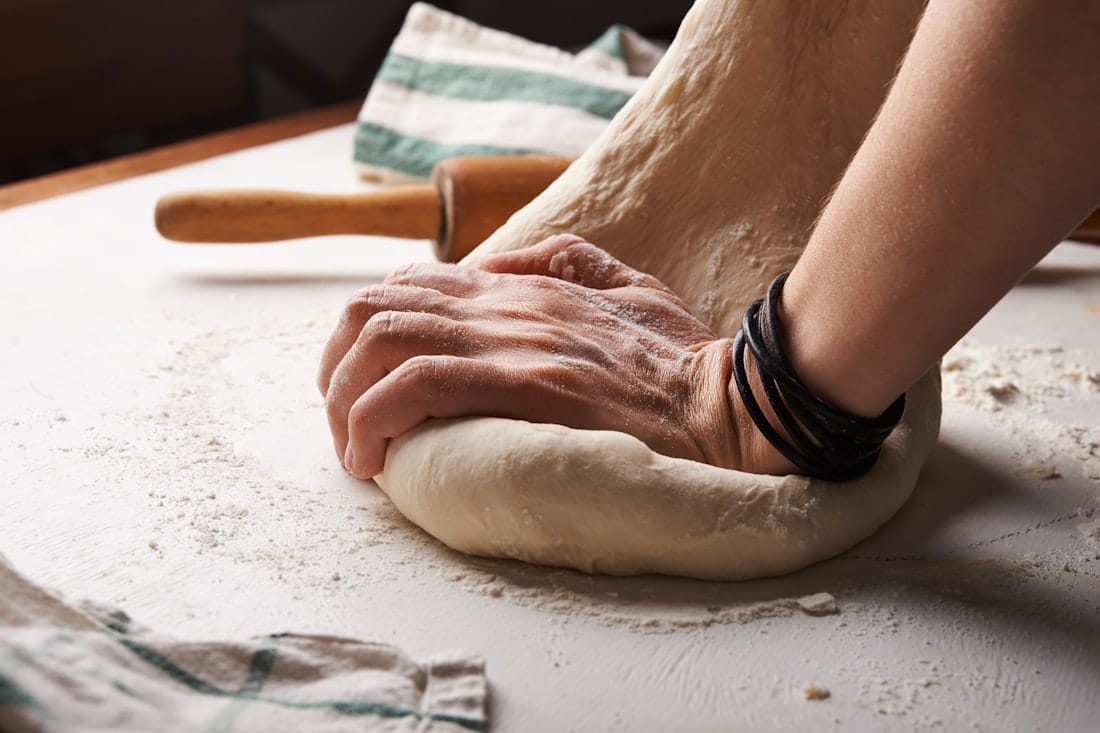 The levain is fed