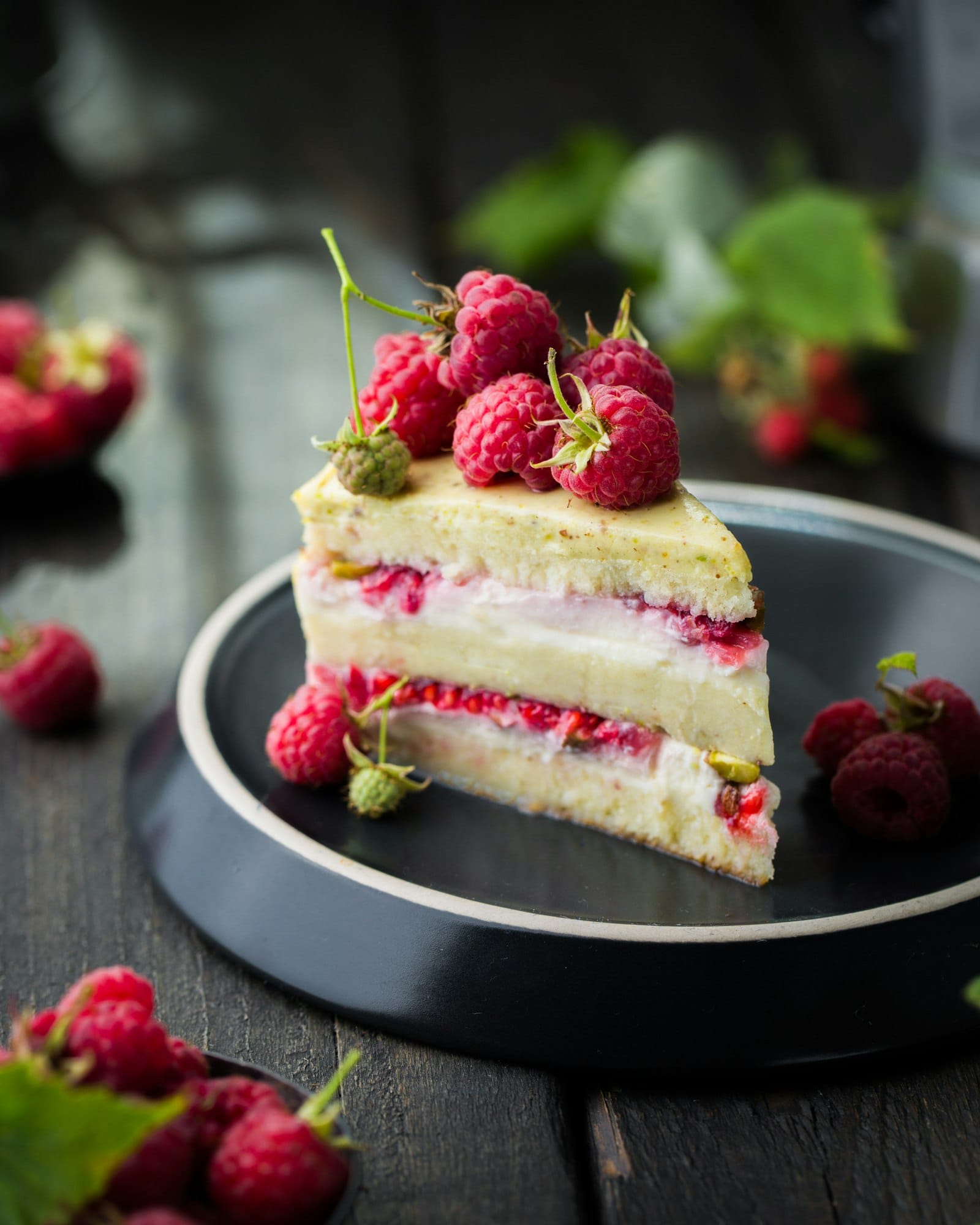 Raspberry & Brown Butter Cake