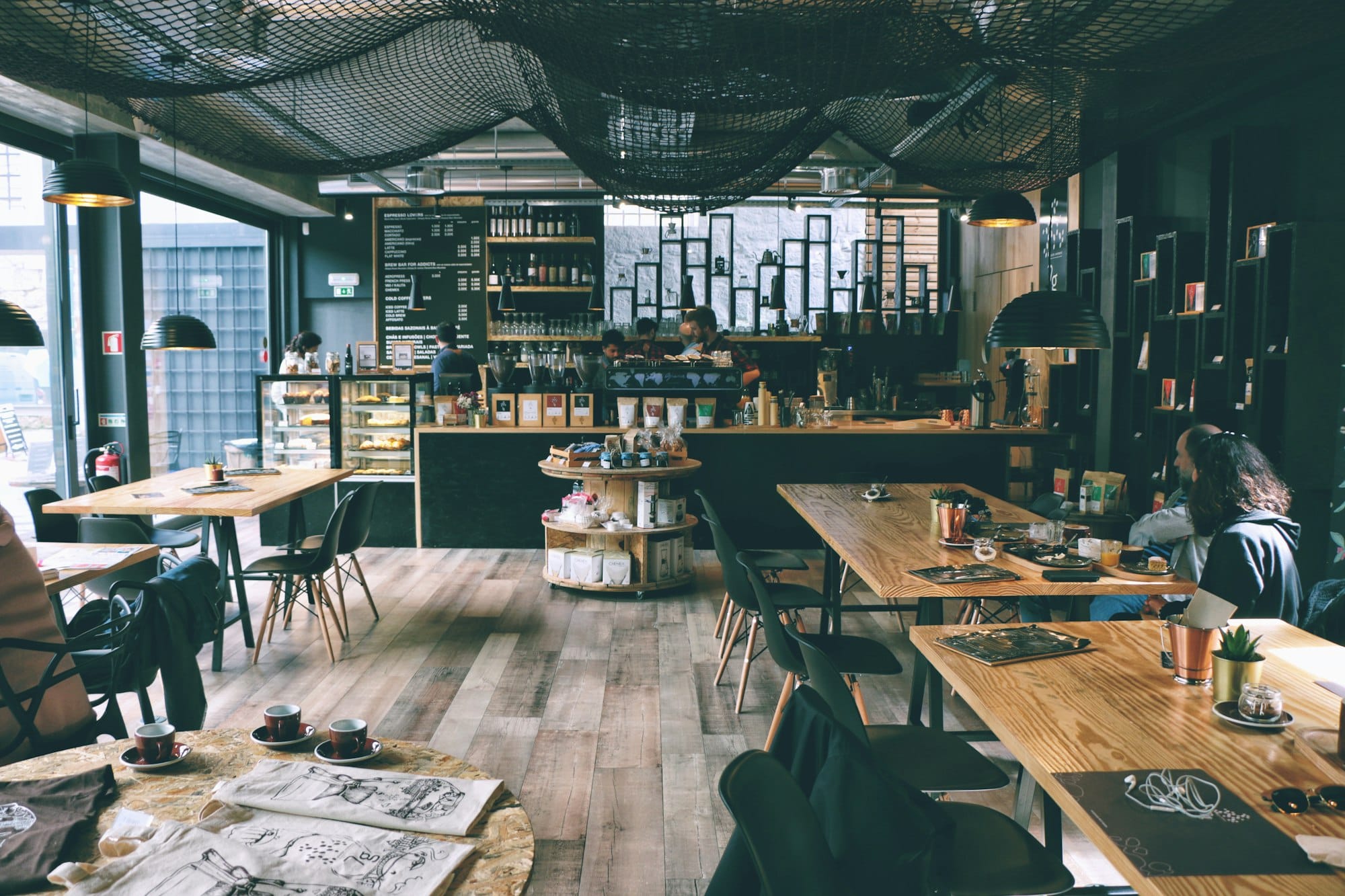 the counter
